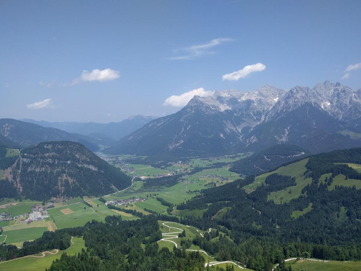 Ferienwohnung Bergzauber Sankt Jakob in Haus Dış mekan fotoğraf